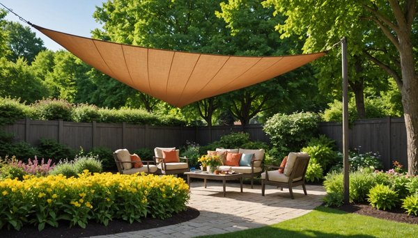 Les secrets d'une voile d'ombrage réussie pour votre jardin